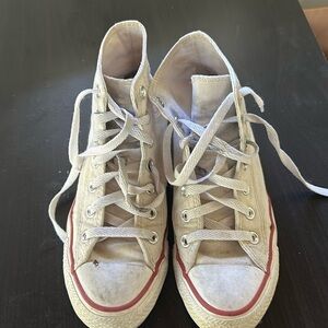 white converse high top